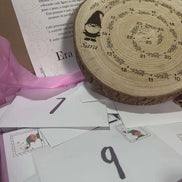 La Magia de la navidad en Madera - Calendario del Adviento de Navidad - Personalizado Craft Forge Lab