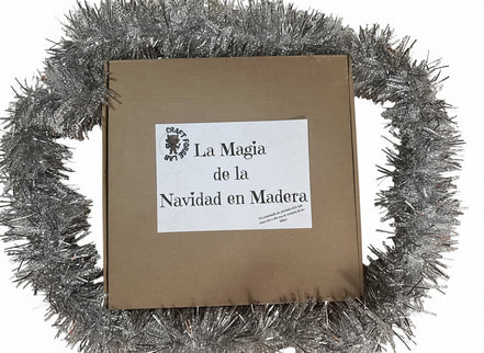 La Magia de la navidad en Madera - Calendario del Adviento de Navidad - Personalizado
