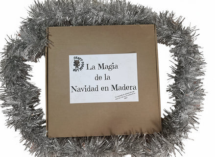 La Magia de la navidad en Madera - Calendario del Adviento de Navidad - Personalizado